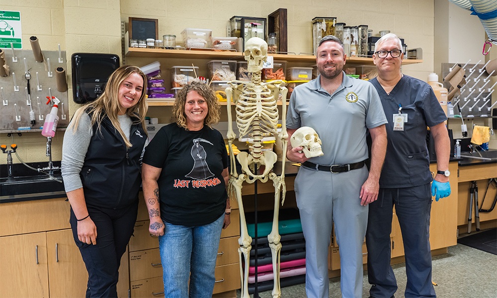 Coroner, TPD at Body Donor Lab