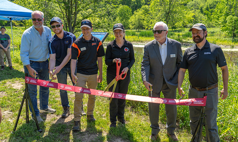 Funk-Dewald Nature Preserve Ribbon Cutting