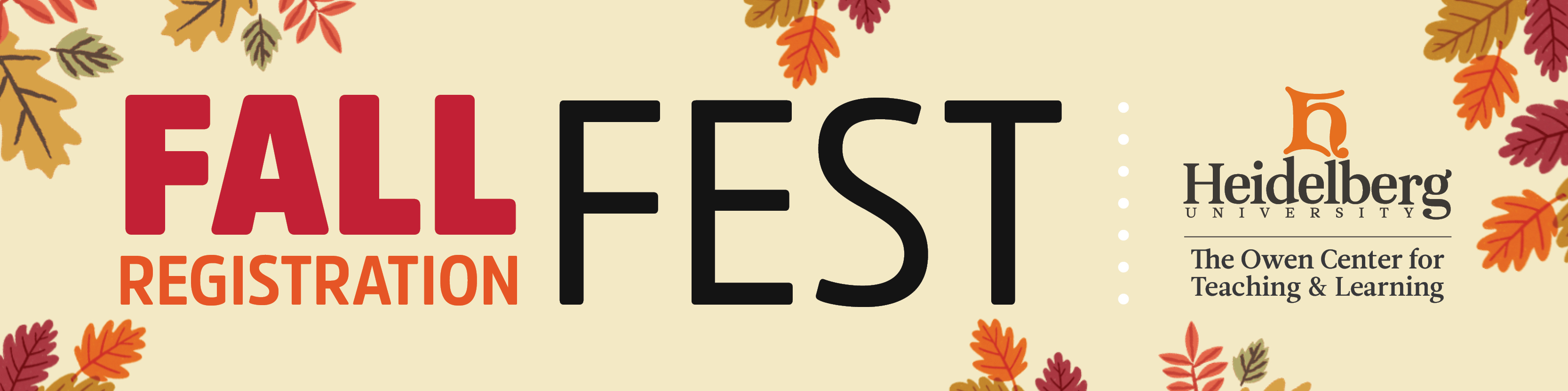 Fall Registration Fest Header