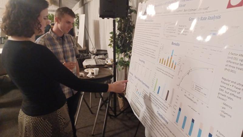 Kelly Peterson presents at water mgt meeting