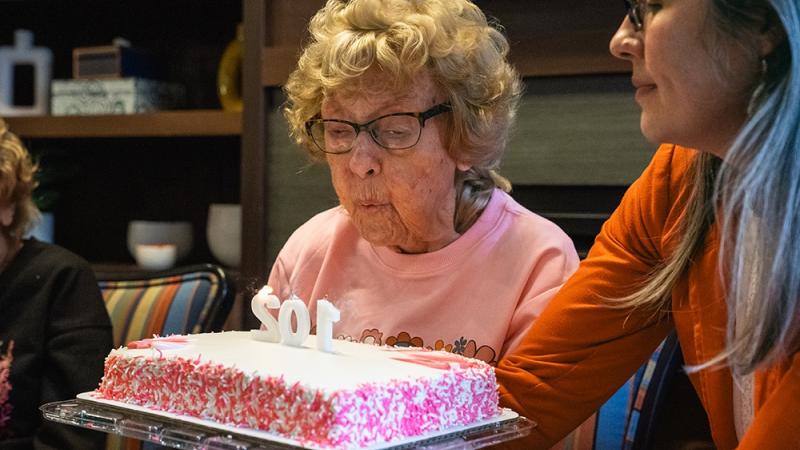 Betty's 102nd birthday