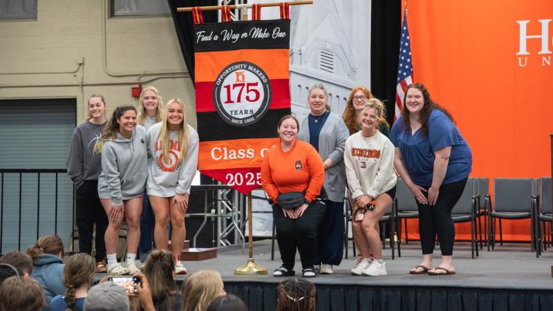 Class of '25 banner reveal