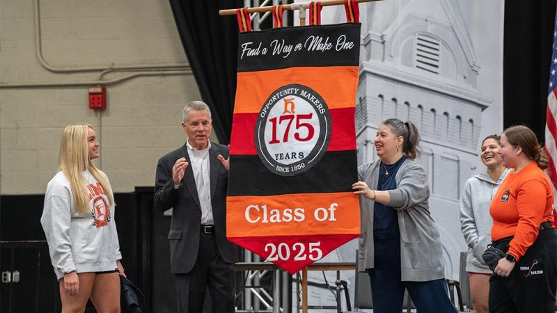 Class of '25 banner reveal