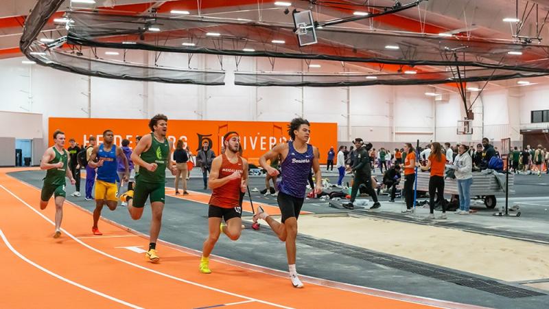Frann's Fieldhouse track meet