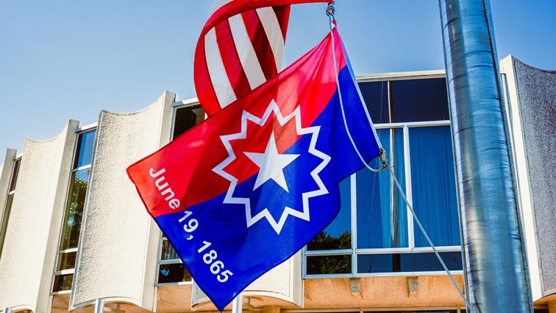 Juneteenth flag-raising 2026