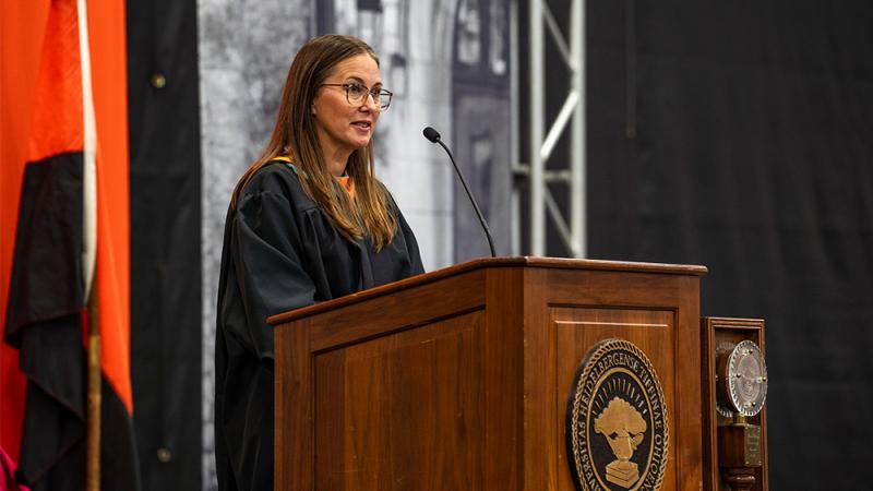 Ashlie Gowitzka Convocation Speaker