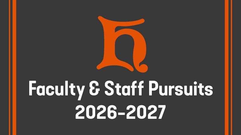 Faculty Pursuits 2026-27