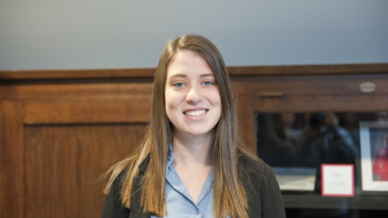 Natalie Arnold, Berg-Falcon Accountancy Scholarship recipient