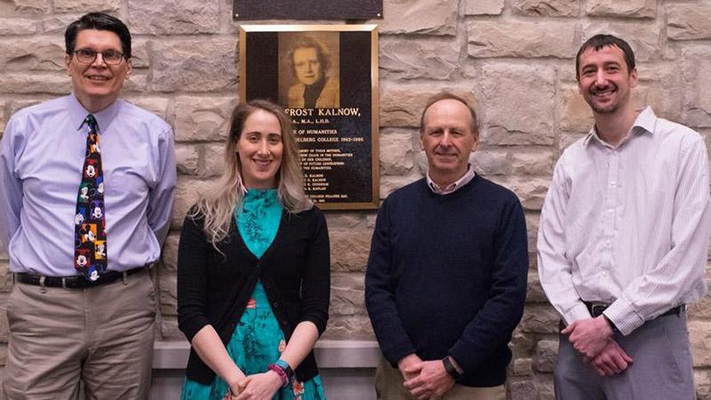 Four Professors Honored for Excellence