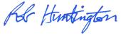 Rob Huntington signature