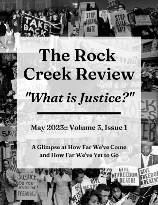 Rock Creek Review Cover: What is Justice