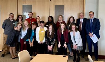 MAC Students with Legislators